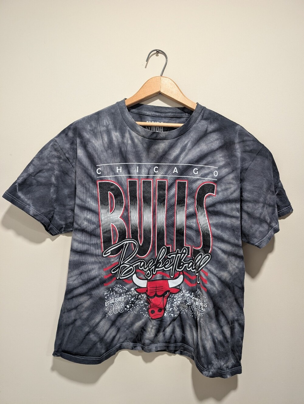 Chicago Bulls NBA Tie Die T Shirt Size XL